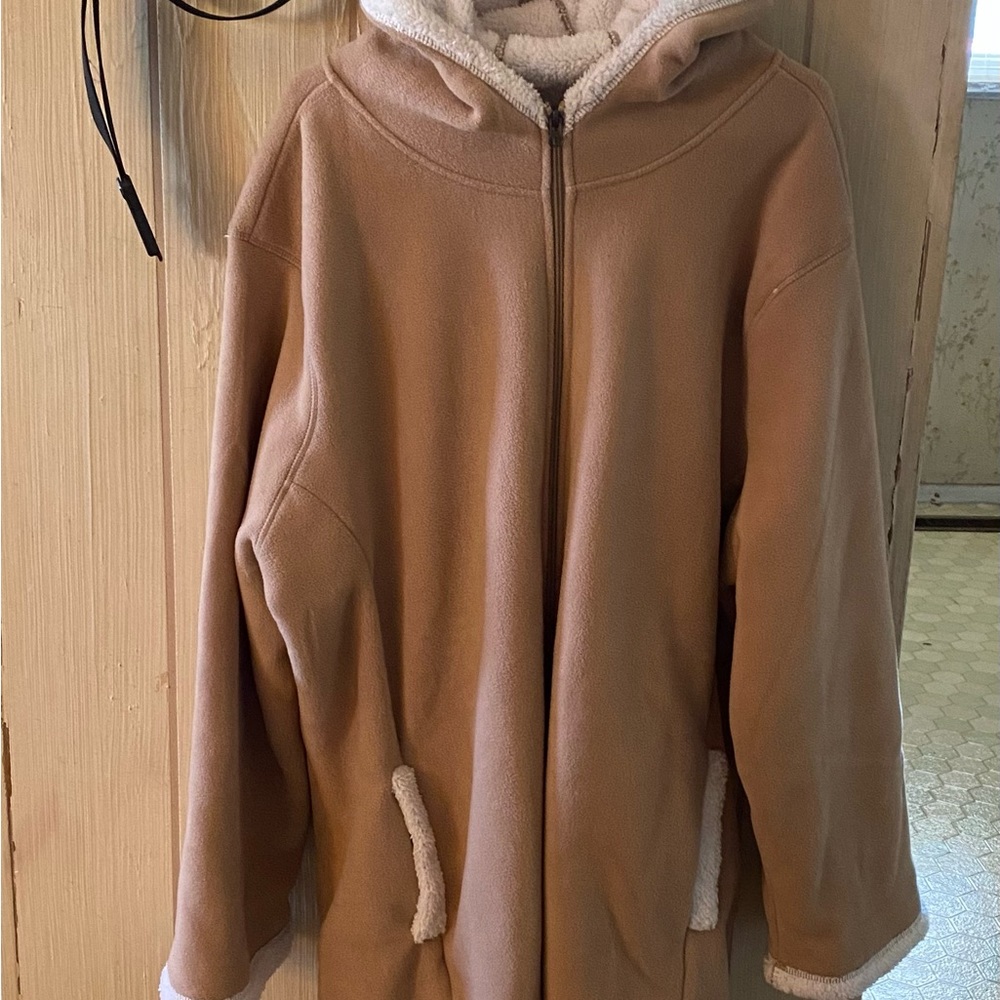 Anthony Richards Sherpa/Fleece Jacket Size 3X